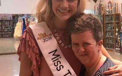 Miss Topeka visits Dance Class